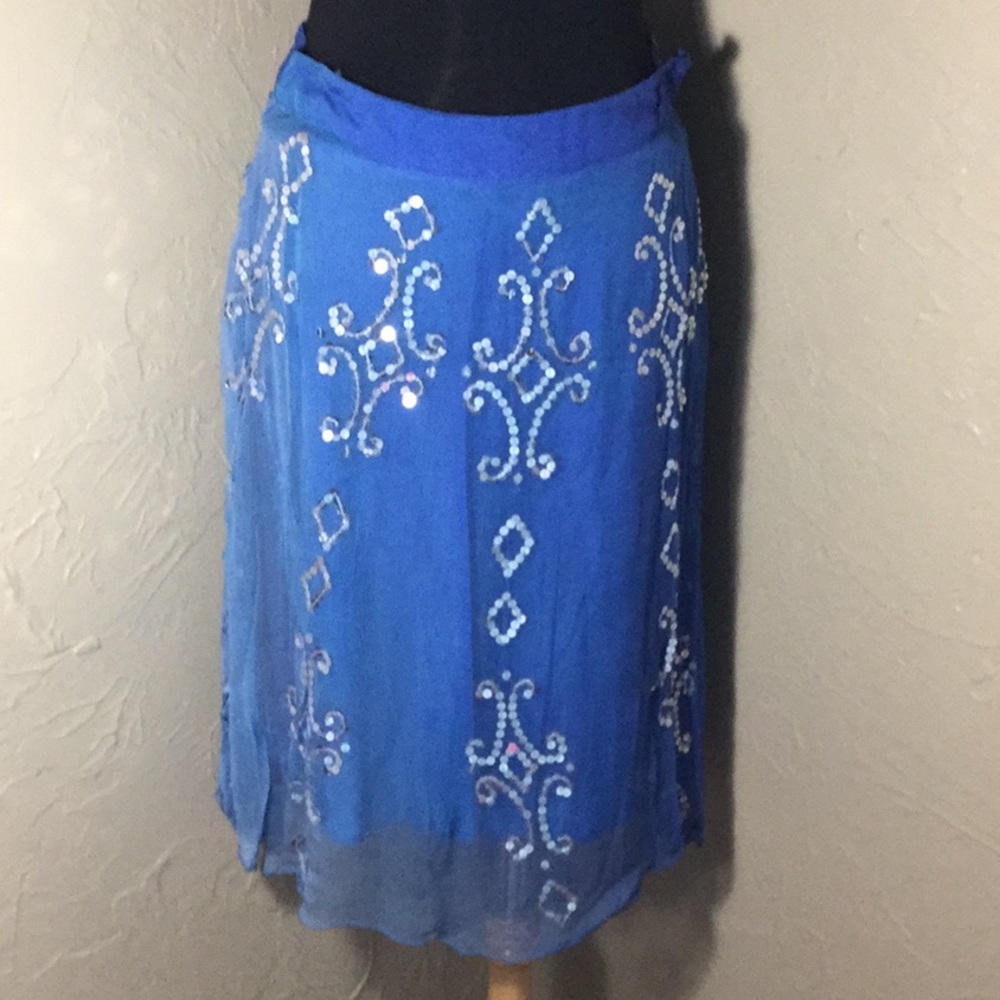 Beautiful boho bohemian retro skirt size small
